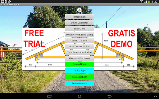 【免費商業App】W Roof Trusses Free Trial-APP點子