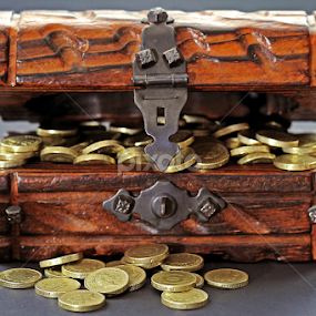 Coin chest by Jason Lovell - Artistic Objects Other Objects