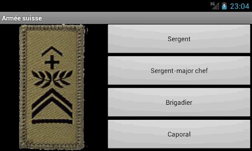 Schweizer Armee Dienstgrade Screenshots 5