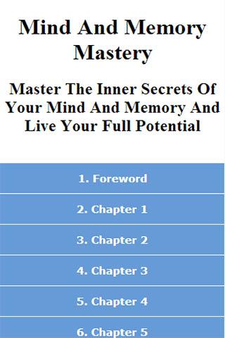 Improve Your Mind And Memory