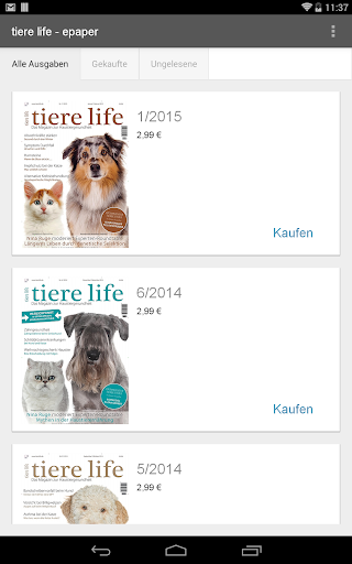 tiere life - epaper