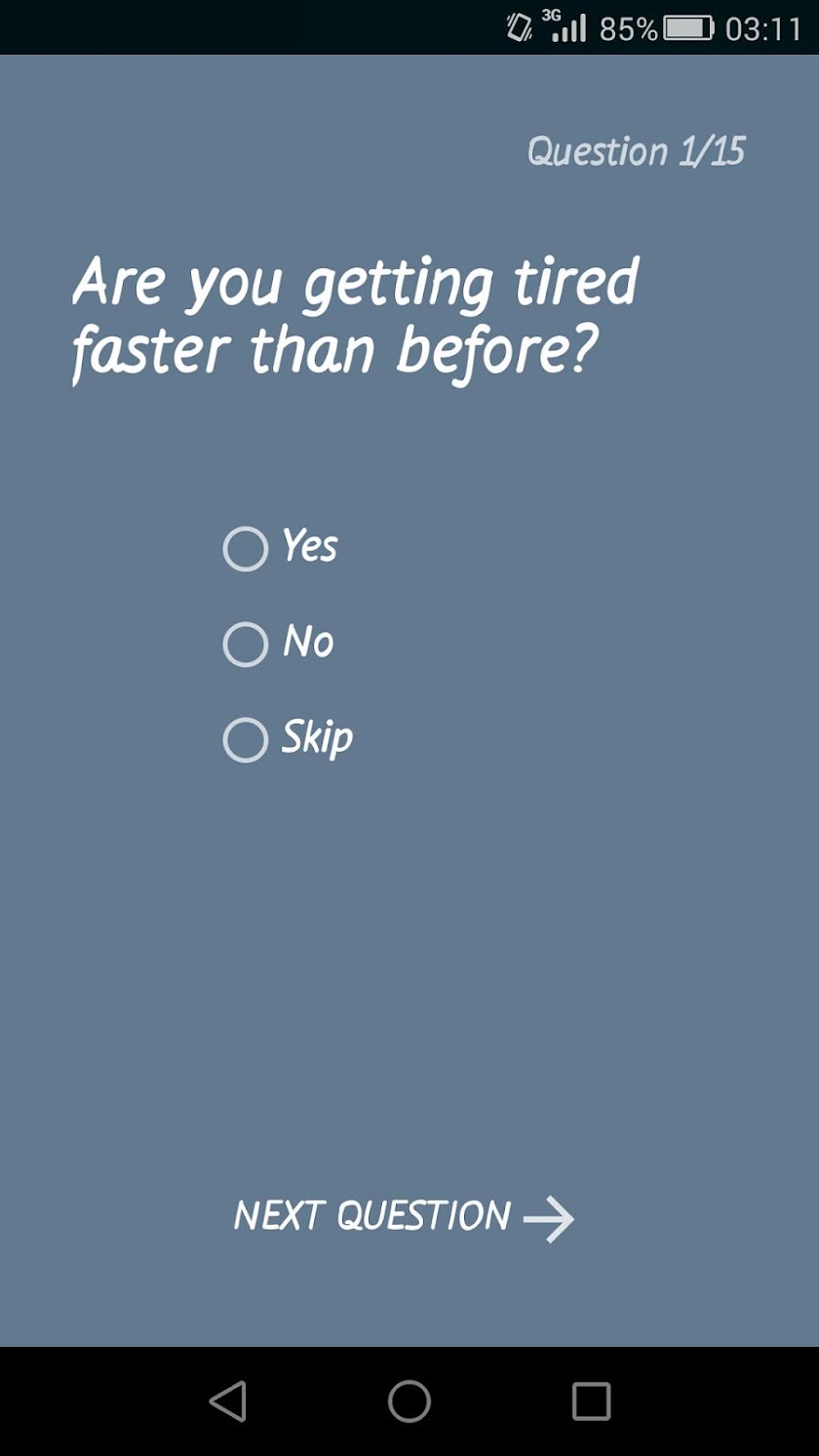 Pregnancy test Screen 2