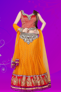 Woman Lengha Choli Suit Photo Screenshots 4