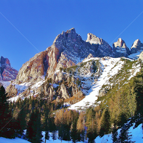 Cortina's mountainns by Marco Poli - Landscapes Mountains & Hills