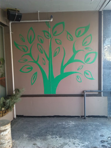 Cedar Tree Painting