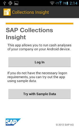 SAP Collections Insight