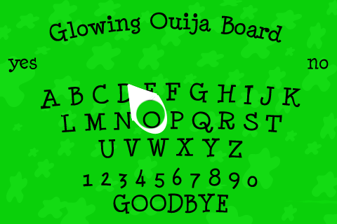 Glowing Ouija Board