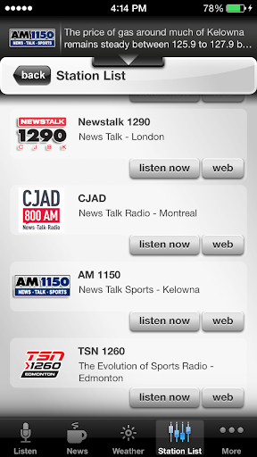 【免費新聞App】Bell Media Newstalk Radio-APP點子