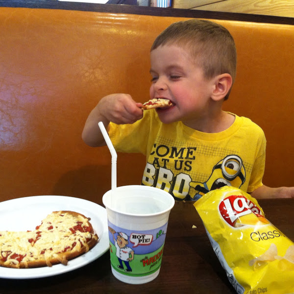 Our son is extremely allergic to dairy and gluten. This is his first experience to a public pizza jo