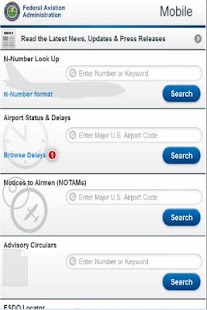 FAA Mobile FAA Delays Screenshots 0