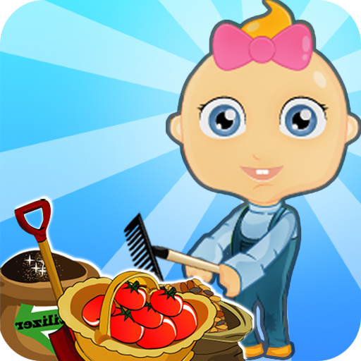 Baby boy gardening LOGO-APP點子