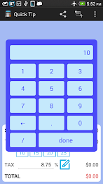 Quick Tip - Tip Calculator poster 3