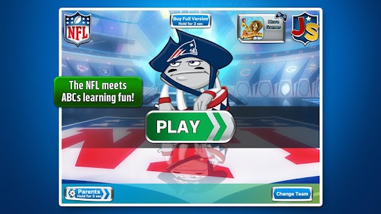 NFL Preschool ABC Kickoff Free