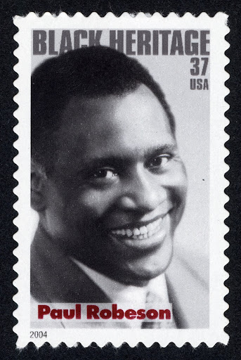 37c Paul Robeson stamp