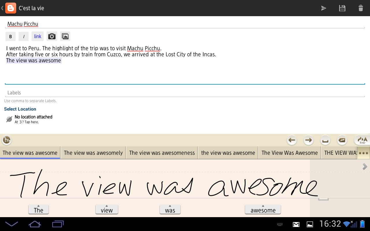 7notes with mazec - screenshot