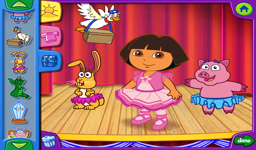 Dora's Dress-Up Adventures