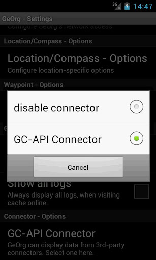 【免費生產應用App】GeOrg GC-API Connector-APP點子