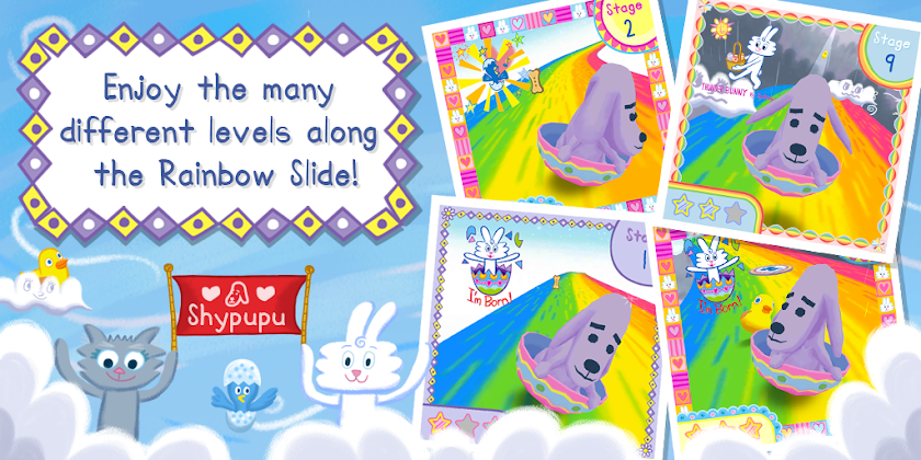 Thunder Bunnys Rainbow Slide Screen 3
