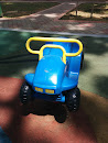 Little Blue Toy Car