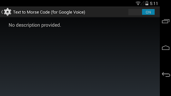 How to install Text to Morse Code GoogleVoice 1.0 mod apk for bluestacks