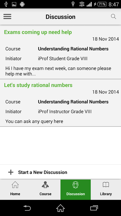 iProf: Tests & Teachers - screenshot