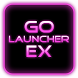 Pink Glow Go Launcher Ex Theme