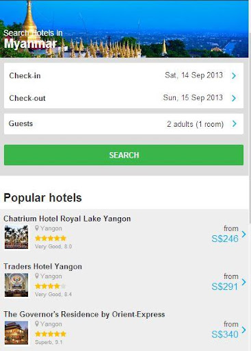 Myanmar Hotel Discount