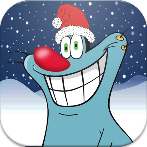 Oggy Sledding LOGO-APP點子