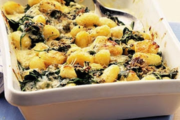 Blue cheese gnocchi