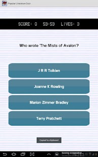 download Popular Literature Quiz free