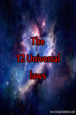 The 12 Universal Laws