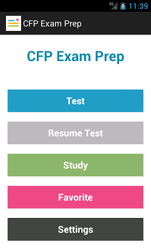 CFP Financial Exam Prep