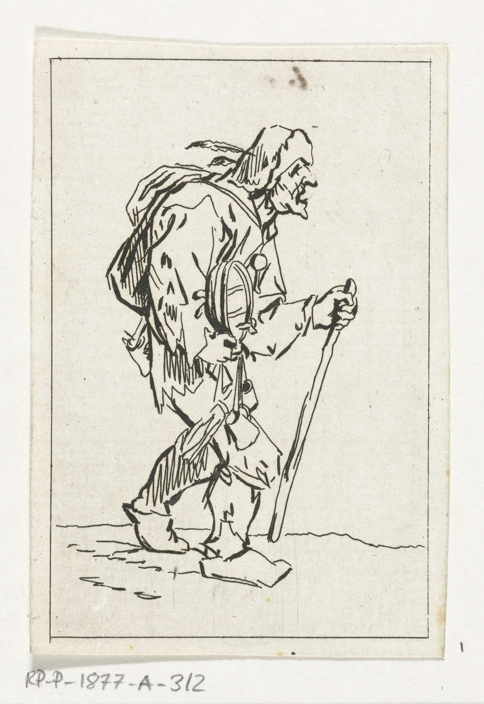 Inkt- en pennenkoopman