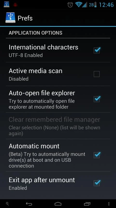 USB OTG Helper [root] - screenshot