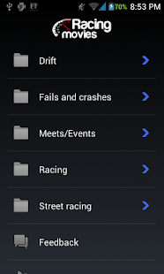 Racing Movies in HD Screenshots 0