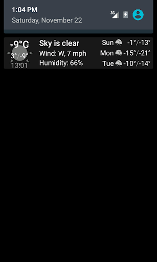 Weather notification