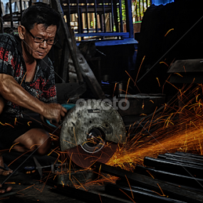 by Indra Kurniawan - People Portraits of Men