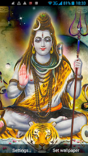 Šiva Živá Tapeta - náhled