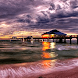 Pier Side Waves Live Wallpaper