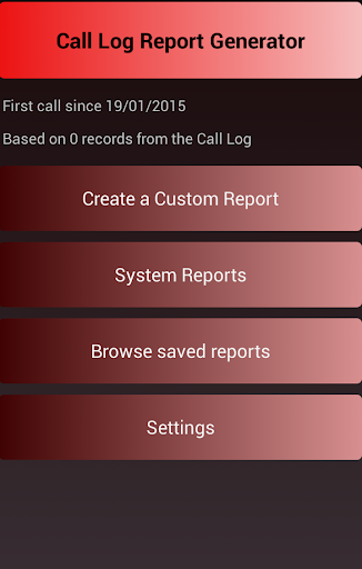 Call Log Report Generator