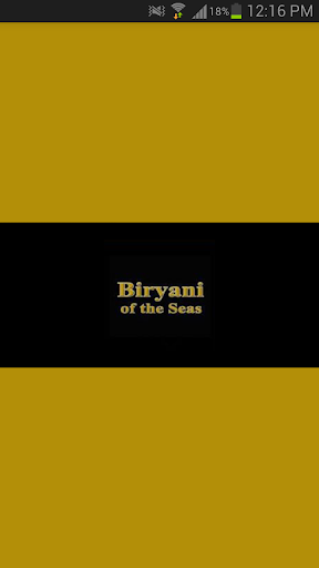Biryani of the seas