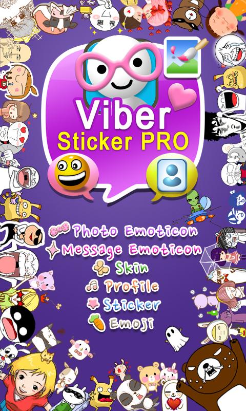 Viber Sticker PRO (Emoticons) - screenshot