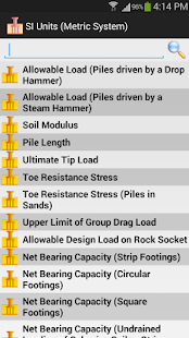 Piling Calculator Screenshots 1