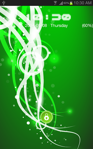 Green Neon Go Locker Theme