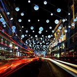 Christmas Street lighting by Nizam Akanjee -  