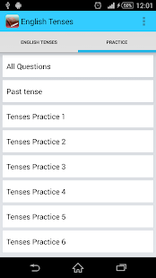 English Tenses - screenshot thumbnail