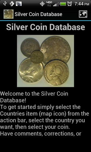 Silver Coin Database