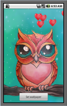 神秘的なフクロウのライブ壁紙 Androidアプリ Applion