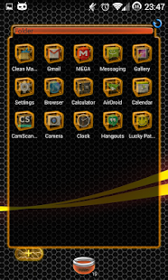 download TSF Shell Theme Orange Th HD free
