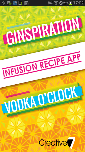 Infusion reipes - gin vodka